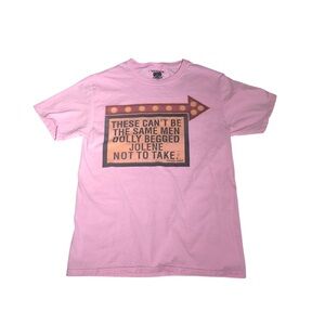 Dolly Parton Jolene T Shirt Bohemian Cowgirl Pink Small Boho Western